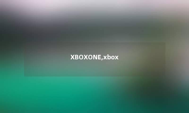 XBOXONE,xbox